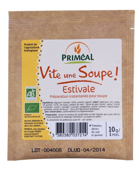 Supa de vara cu quinoa ECO 10 g - Primeal